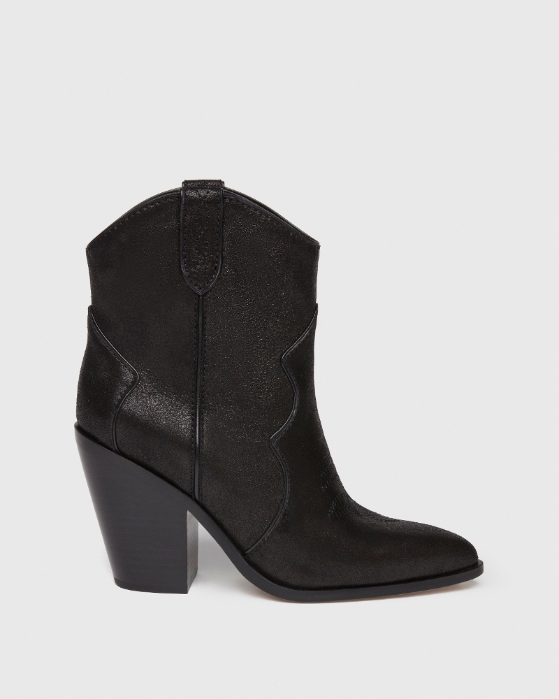 Porter Boot - Black Leather